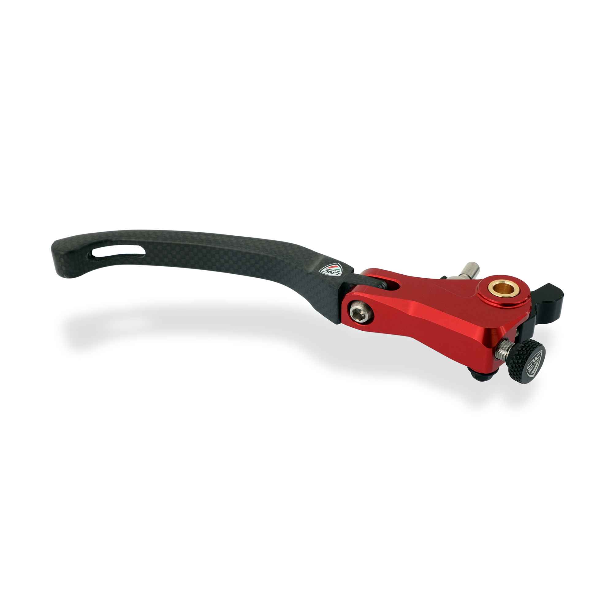 Leva freno pieghevole CNC Racing modello Red Race Carbon per DUCATI 1098 2007-2008