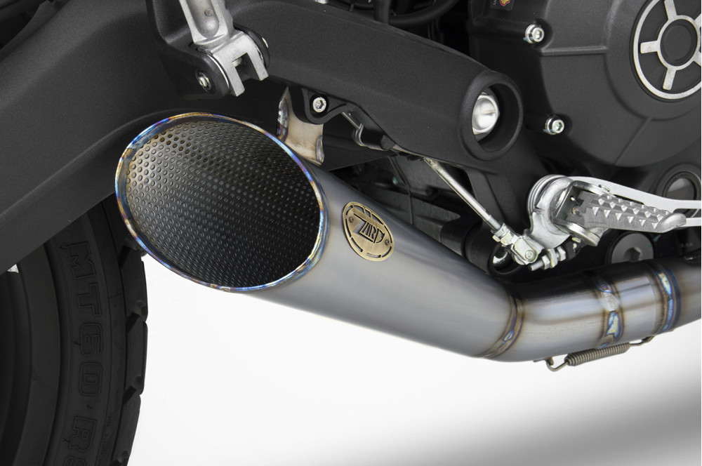 Kit Completo Zard 2>1 Racing Titanio per DUCATI SCRAMBLER 800 2017-2020