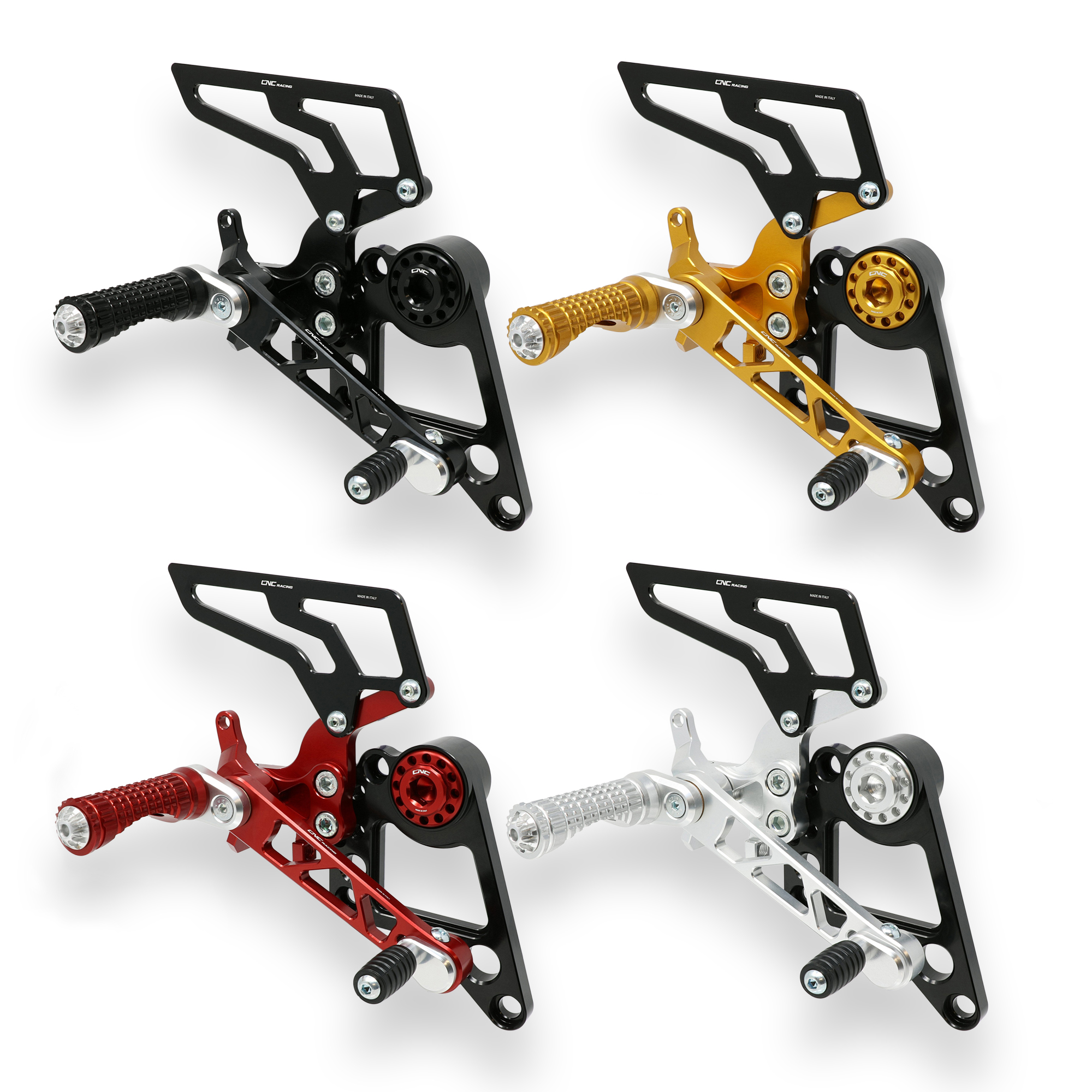 Pedane regolabili monoposto CNC Racing per DUCATI HYPERMOTARD 1100 /S 2007-2009