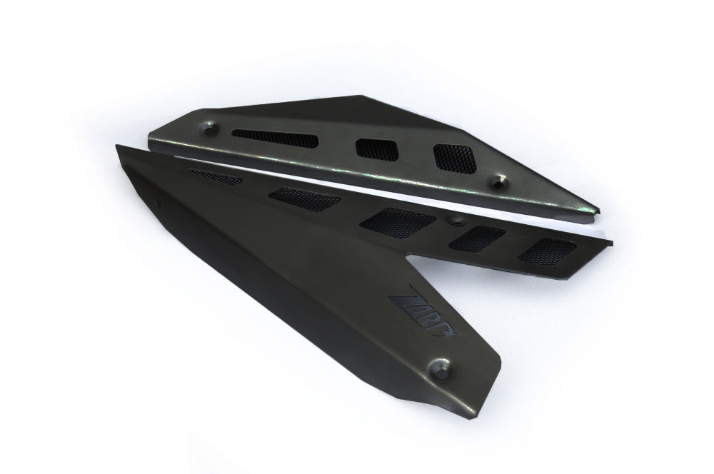Pannello Laterale Nero Alluminio Zard per DUCATI SCRAMBLER 800 2015-2019
