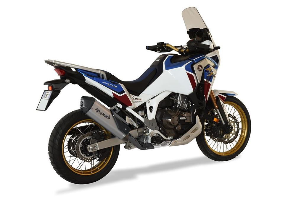 Silenziatore omologato HP Corse SPS Carbon Titanio per HONDA CRF 1100 L AFRICA TWIN 2020-2023