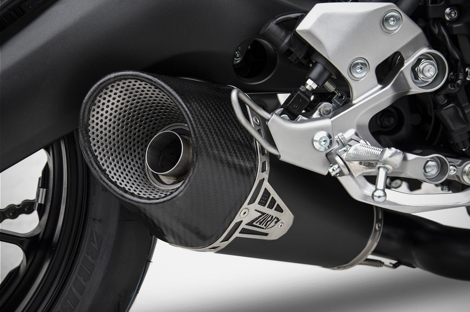 Kit Completo Zard 3>1 Inox Omologato Nero per YAMAHA TRACER 900 2017-2020