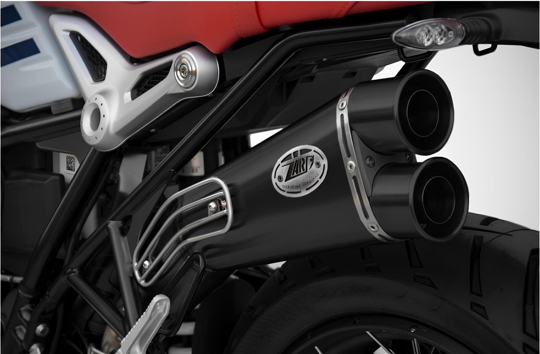 Slip-On Zard "SPECIAL EDITION" Acciaio Inox Omologato Nero per BMW R NINE T URBAN G/S 2017-2020