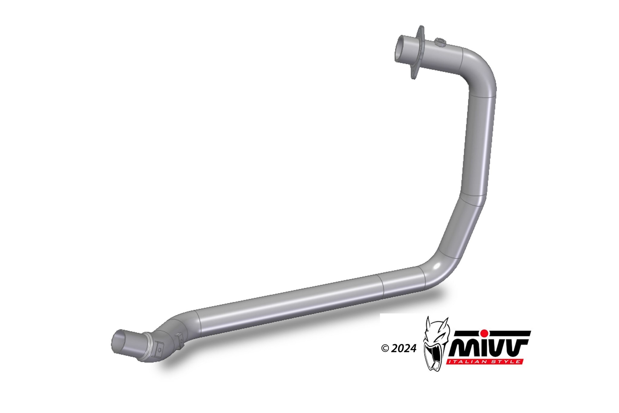 Tubo elimina catalizzatore Mivv per ROYAL ENFIELD HIMALAYAN 2021-2023