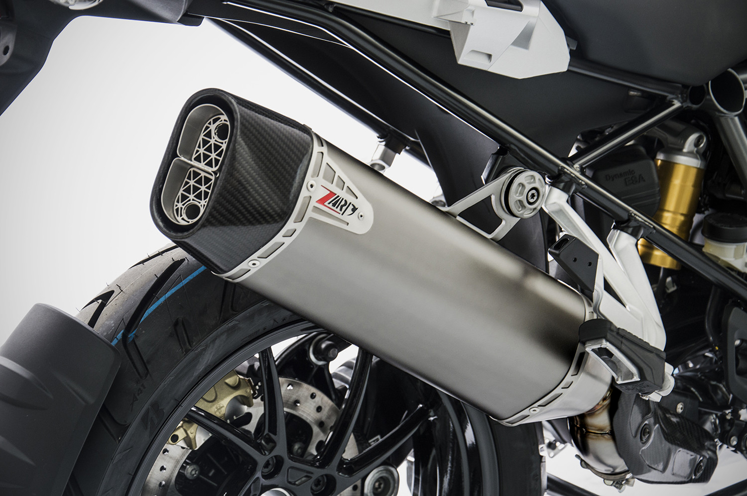 Slip-On Zard Titanio Omologato con fondello in carbonio per BMW R 1250 GS 2019-2020