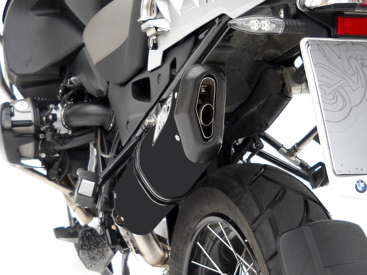 Slip-On Zard "PENTA" Carbonio Racing con fondello Carbonio per BMW R 1200 GS 2004-2009