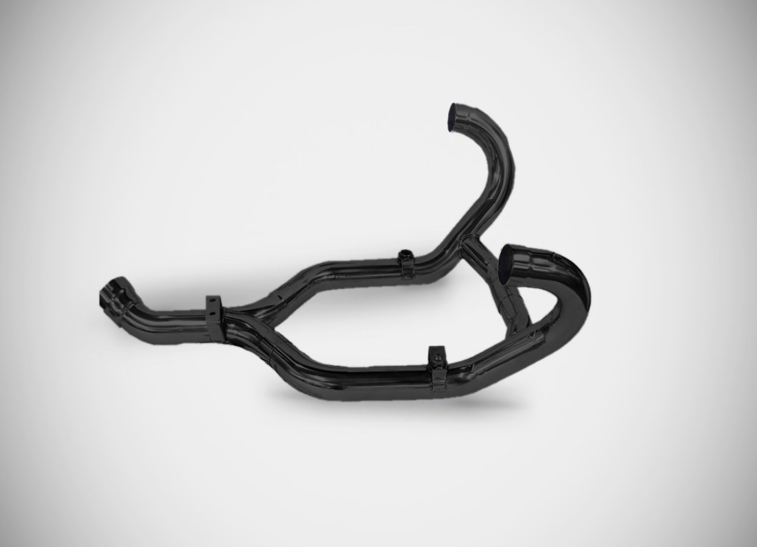 Kit Collettori Zard Acciaio Inox Racing Nero per BMW R 1200 R 2011-2013