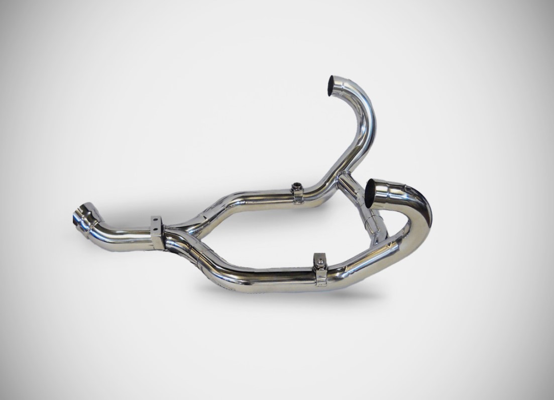 Kit Collettori Zard Acciaio Inox Racing Satinato per BMW R 1200 R 2009-2010
