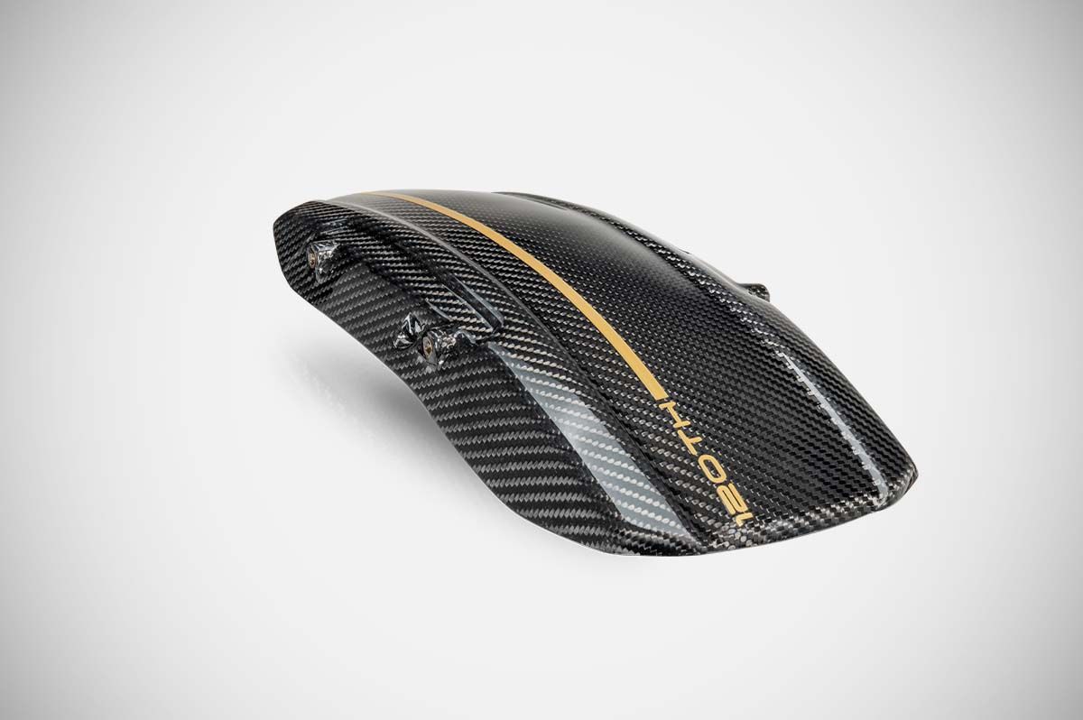 Parafango Anteriore Zard "120TH" in Fibra di Carbonio per HARLEY DAVIDSON SPORTSTER S 1250 2021-2024