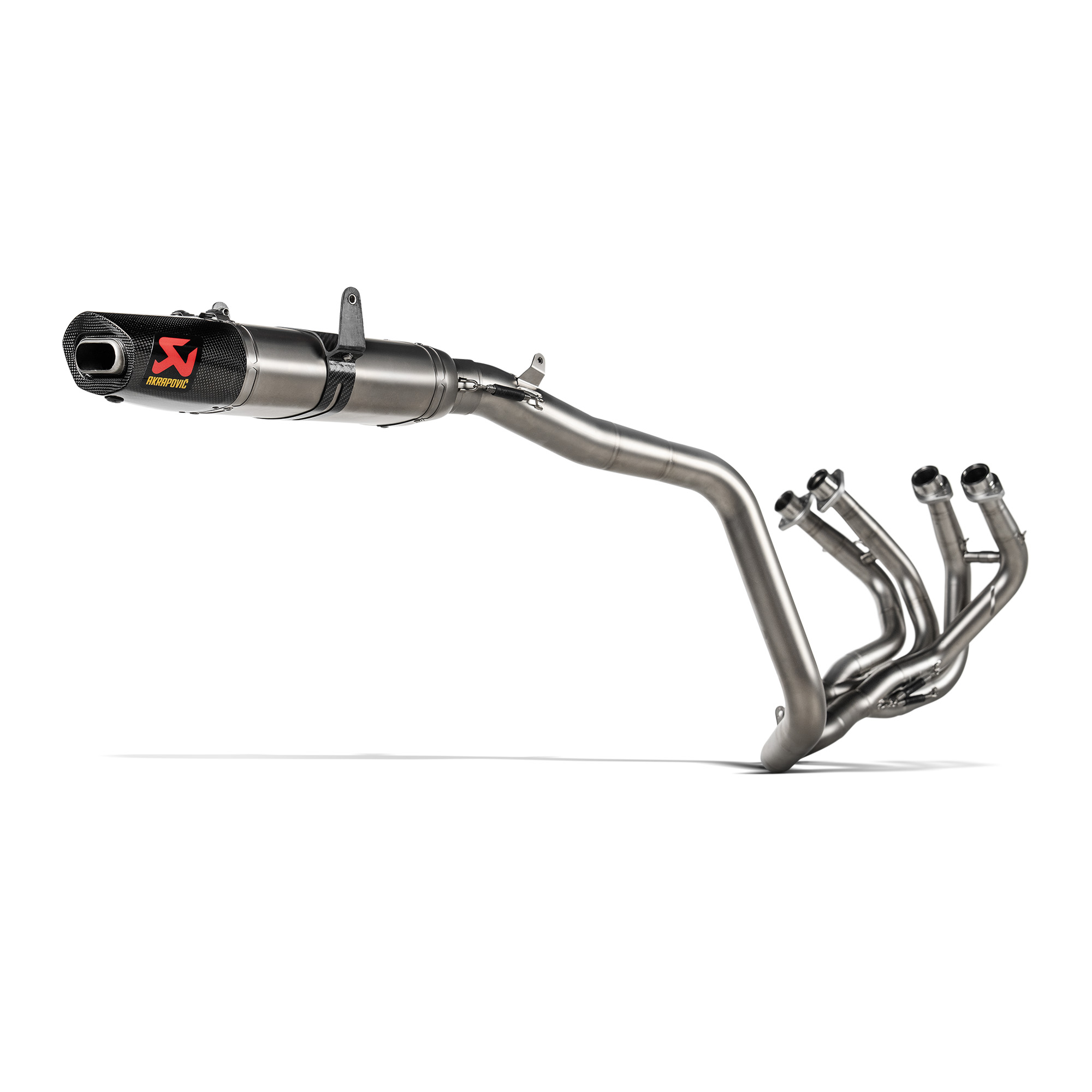 Scarico completo Akrapovic racing full titanium con silenziatore Titanio con fondello in carbonio per HONDA CBR 600 RR 2013-2023