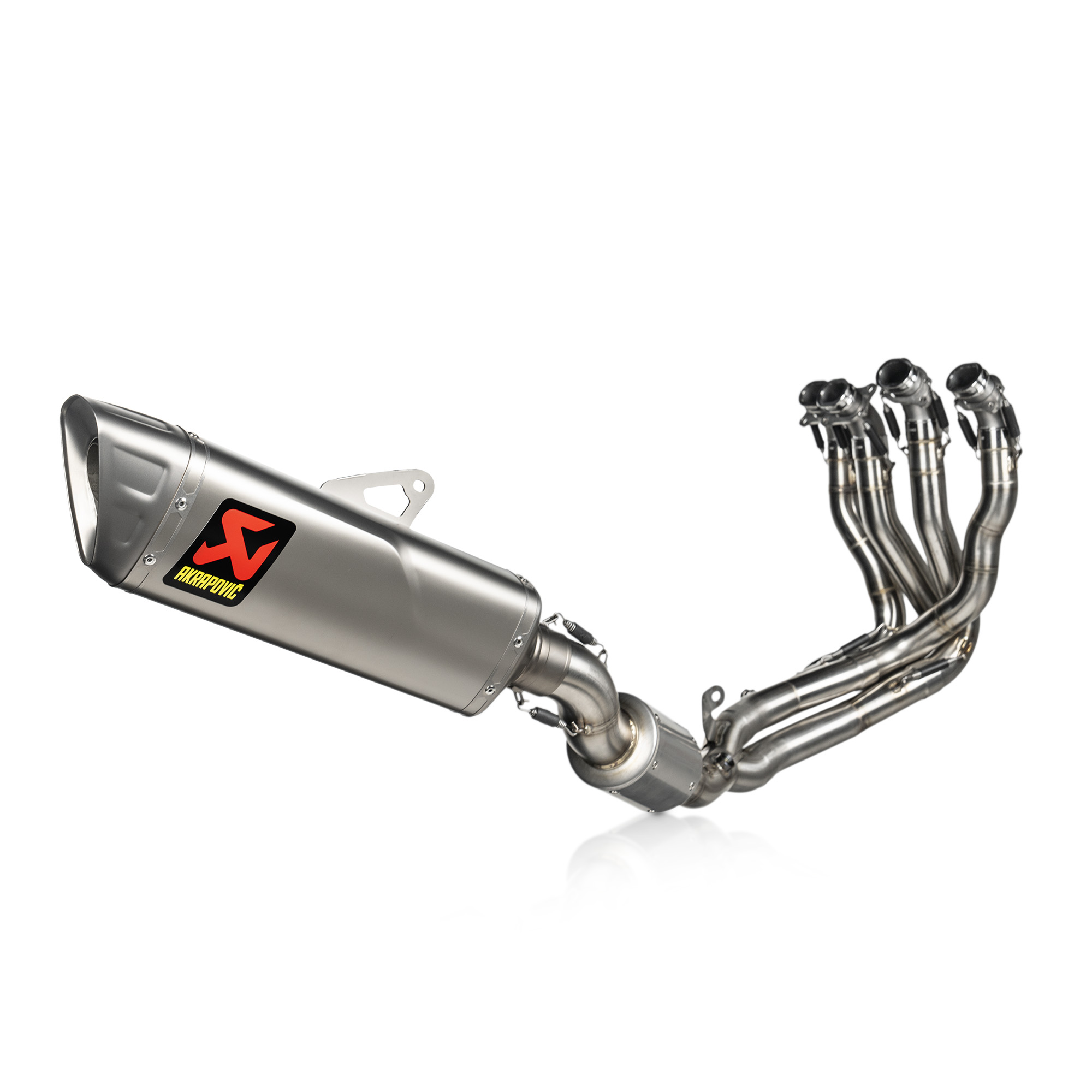 Scarico completo Akrapovic racing full titanium con silenziatore Titanio per HONDA CBR 1000 RR 2024-2025