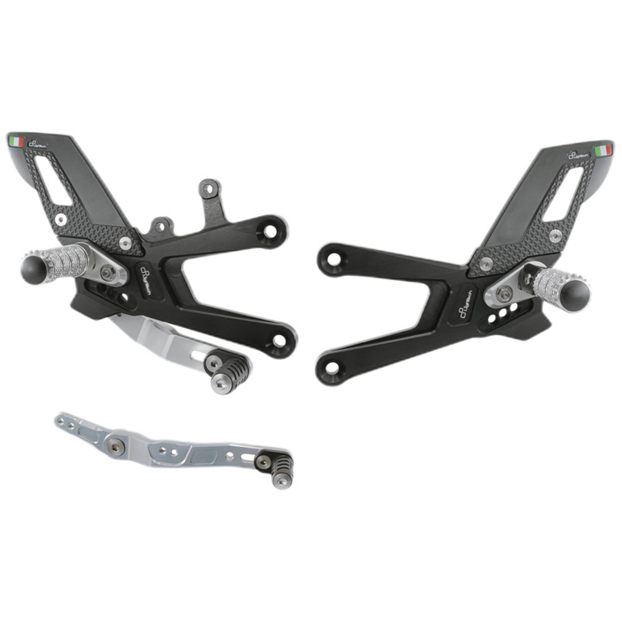Pedane regolabili Standard Lightech per HONDA CBR 1000 RR 2020-2023
