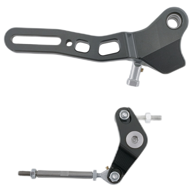 Kit conversione cambio Standard in rovesciato pedana Lightech per Aprilia RSV4 e Tuono 2018-2024