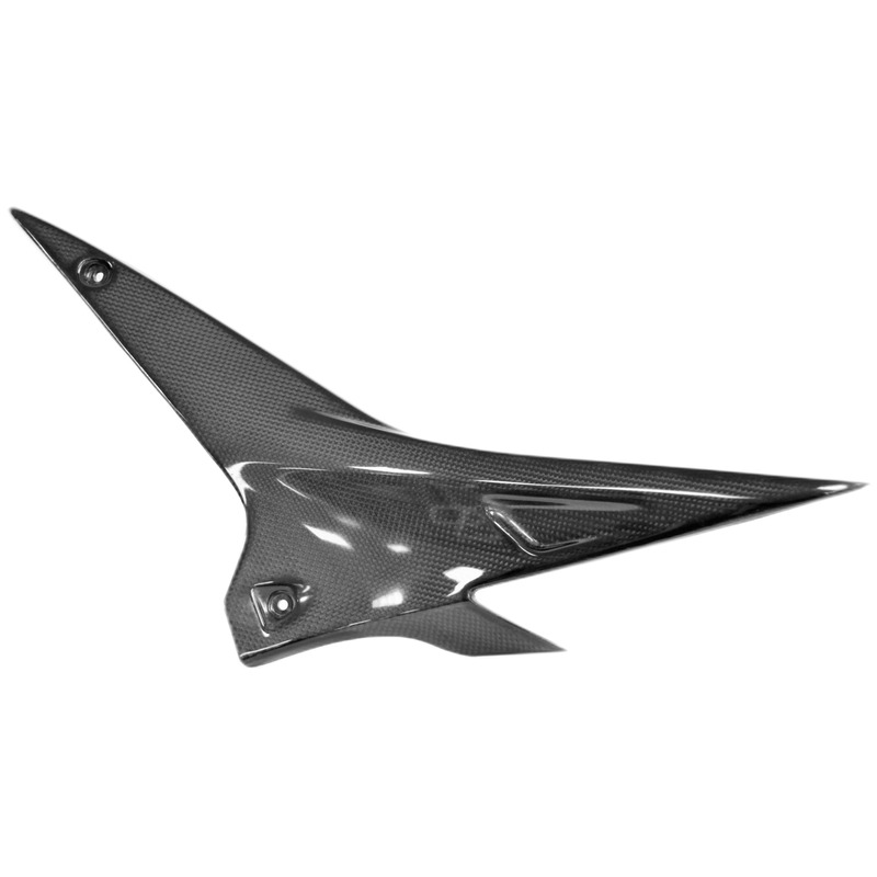 Fianchetti laterali sotto serbatoio carbonio LighTech per APRILIA RSV4 2009-2014