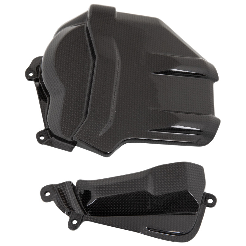 Cover teste motore destre e sinistre carbonio LighTech per DUCATI PANIGALE V4 2018-2024