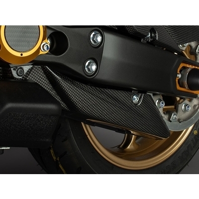 Copri cinghia inferiore carbonio LighTech per YAMAHA T-MAX 530 2017-2019