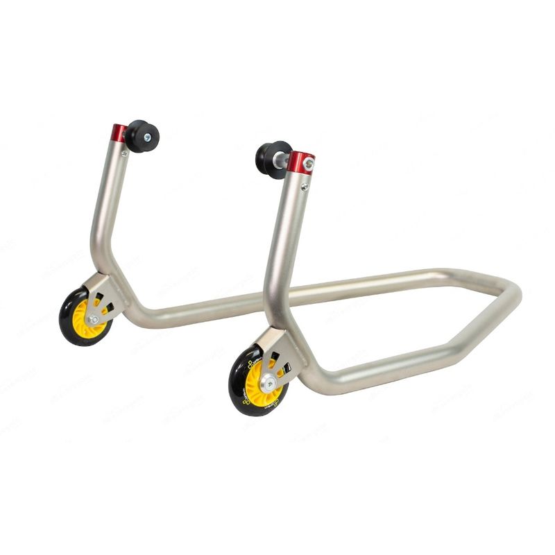 Cavalletto posteriore Acciaio Inox 2 ruote Lightech con Rulli