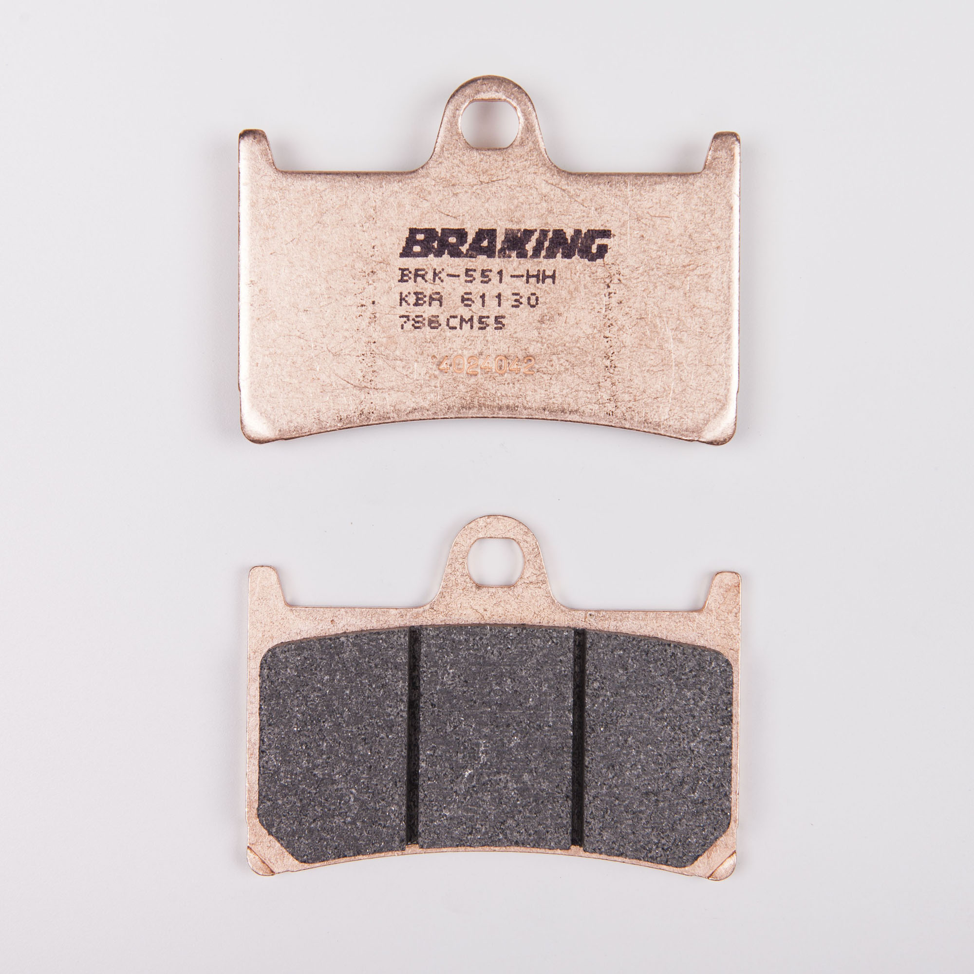 Pastiglie freno anteriori Braking CM55 per YAMAHA MT-09 2024-2025