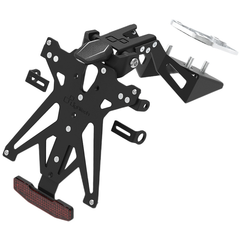 Kit portatarga regolabile Lightech per CFMOTO 450 NK 2023-2024