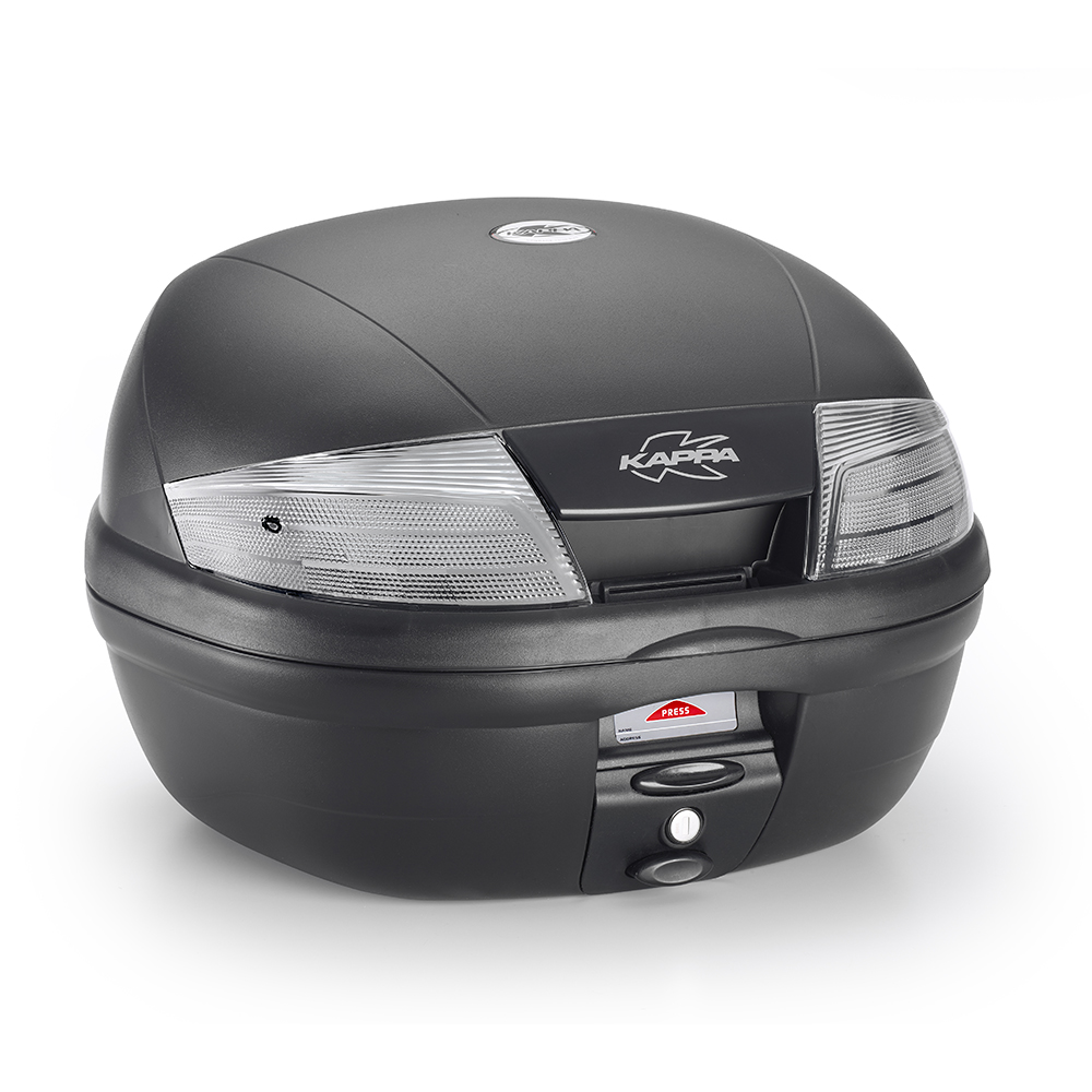 Bauletto Kappa serie ACTION 35lt con catadiottri fumè