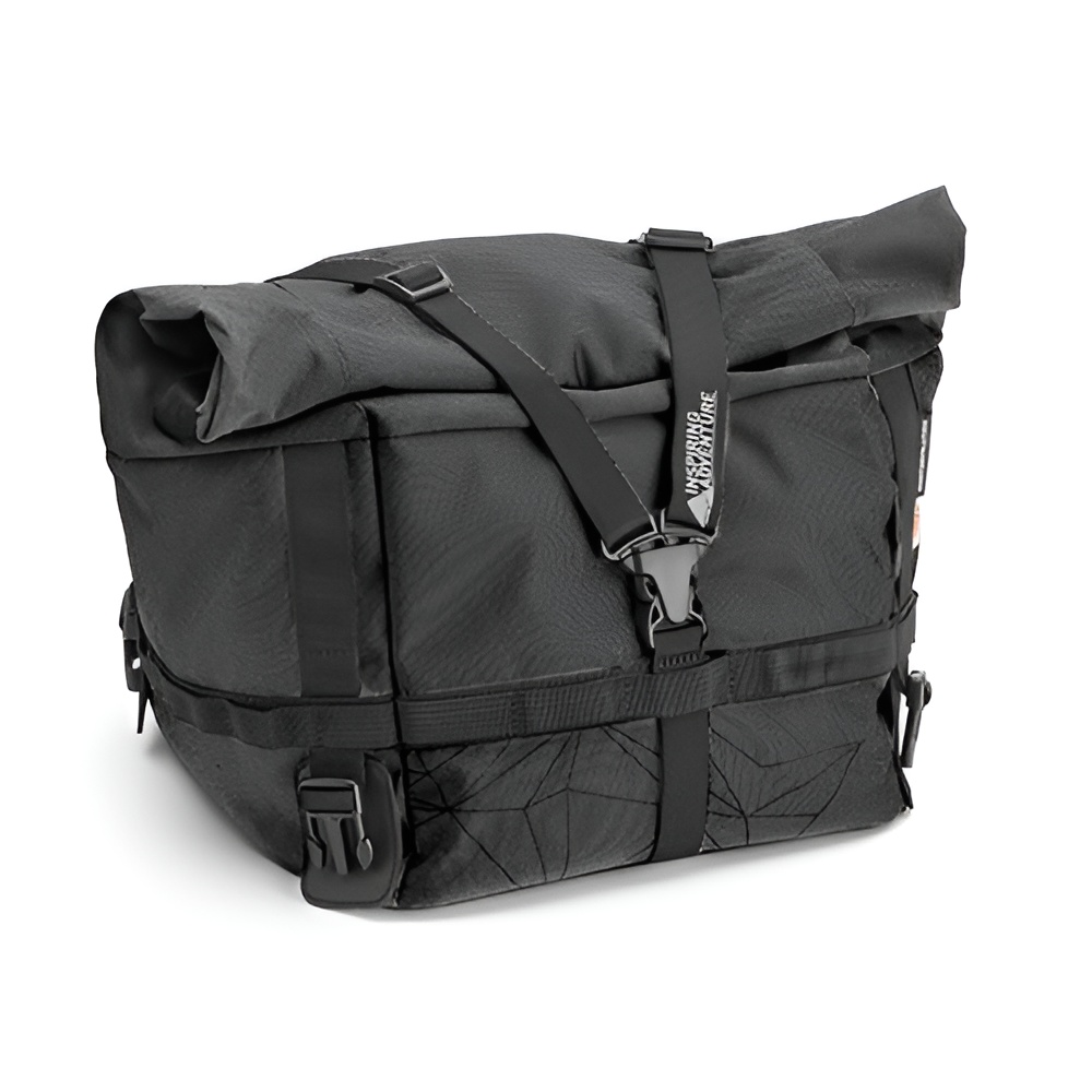 Borsa da Sella Nera Kappa serie INSPIRING ADVENTURE 19lt