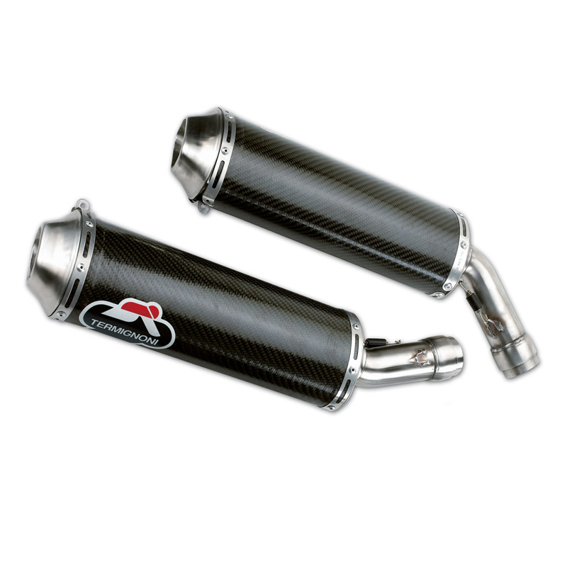 Silenziatori Termignoni 'SIGARI' Racing in Carbonio per DUCATI 848