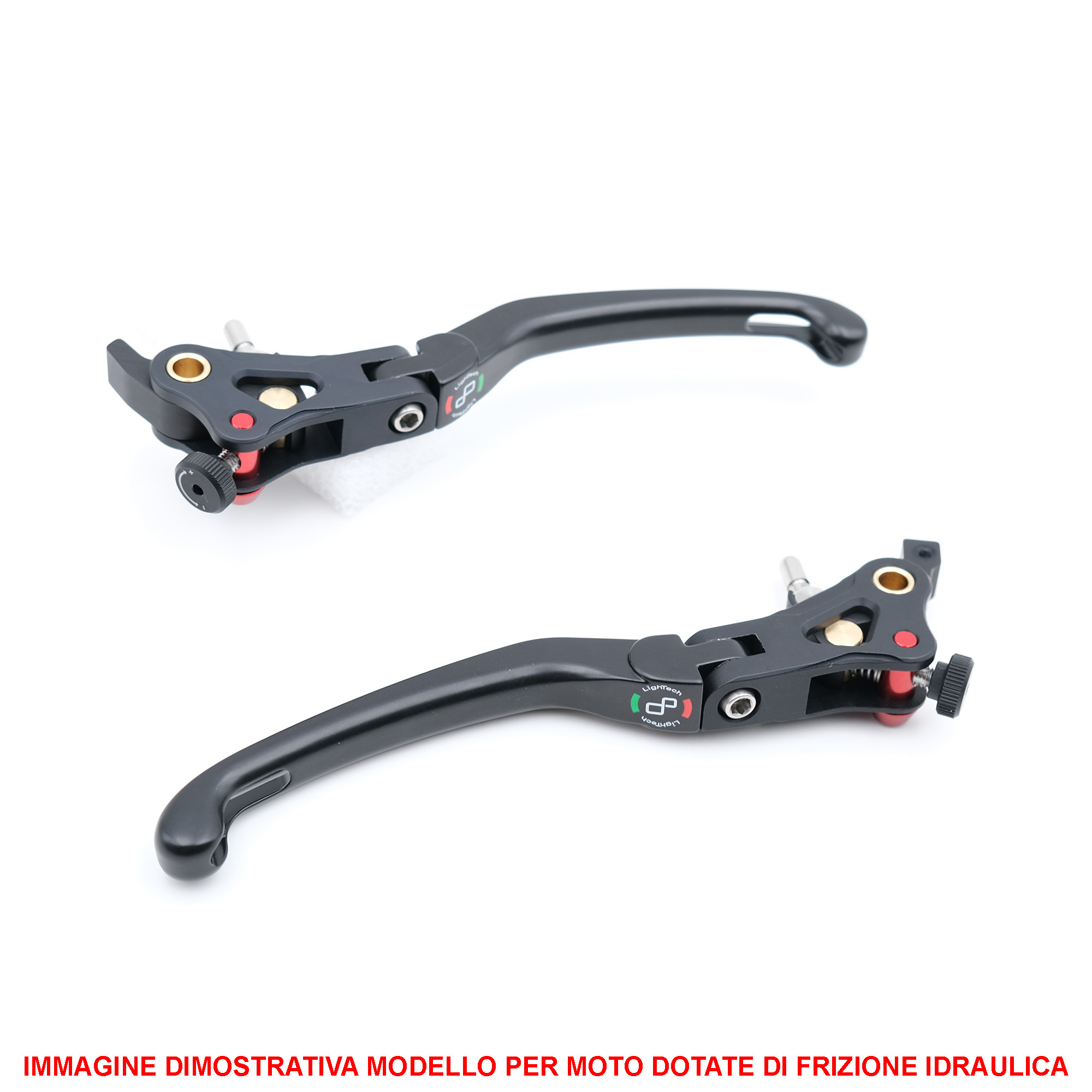Kit leve (freno + frizione) magnesio/alluminio Lightech ribaltabili Nuova Geometria per DUCATI PANIGALE V4 /S 2025