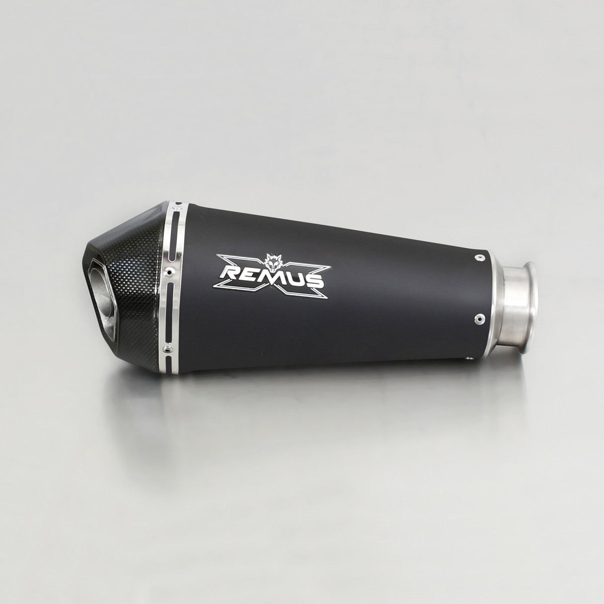 Silenziatore Remus Hypercone acciaio nero omologato per KTM 1290 SUPERDUKE R 2017-2020