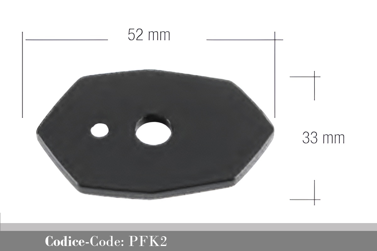 Set piastrine PFK2 supporto frecce Lightech