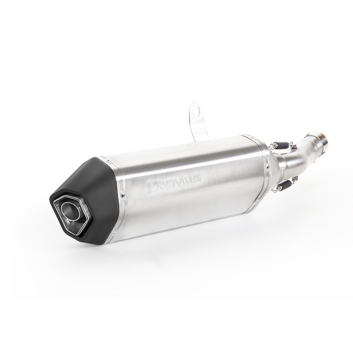 Silenziatore Remus Okami acciaio satinato omologato per HONDA CB 500 X 2017-2020