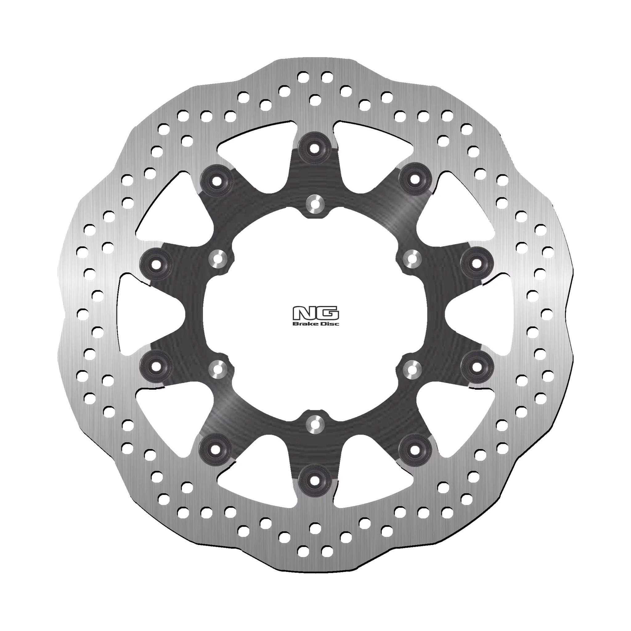 Disco freno anteriore flottante wave NG Brakes per SUZUKI DR-Z 400 SM 2005-2009