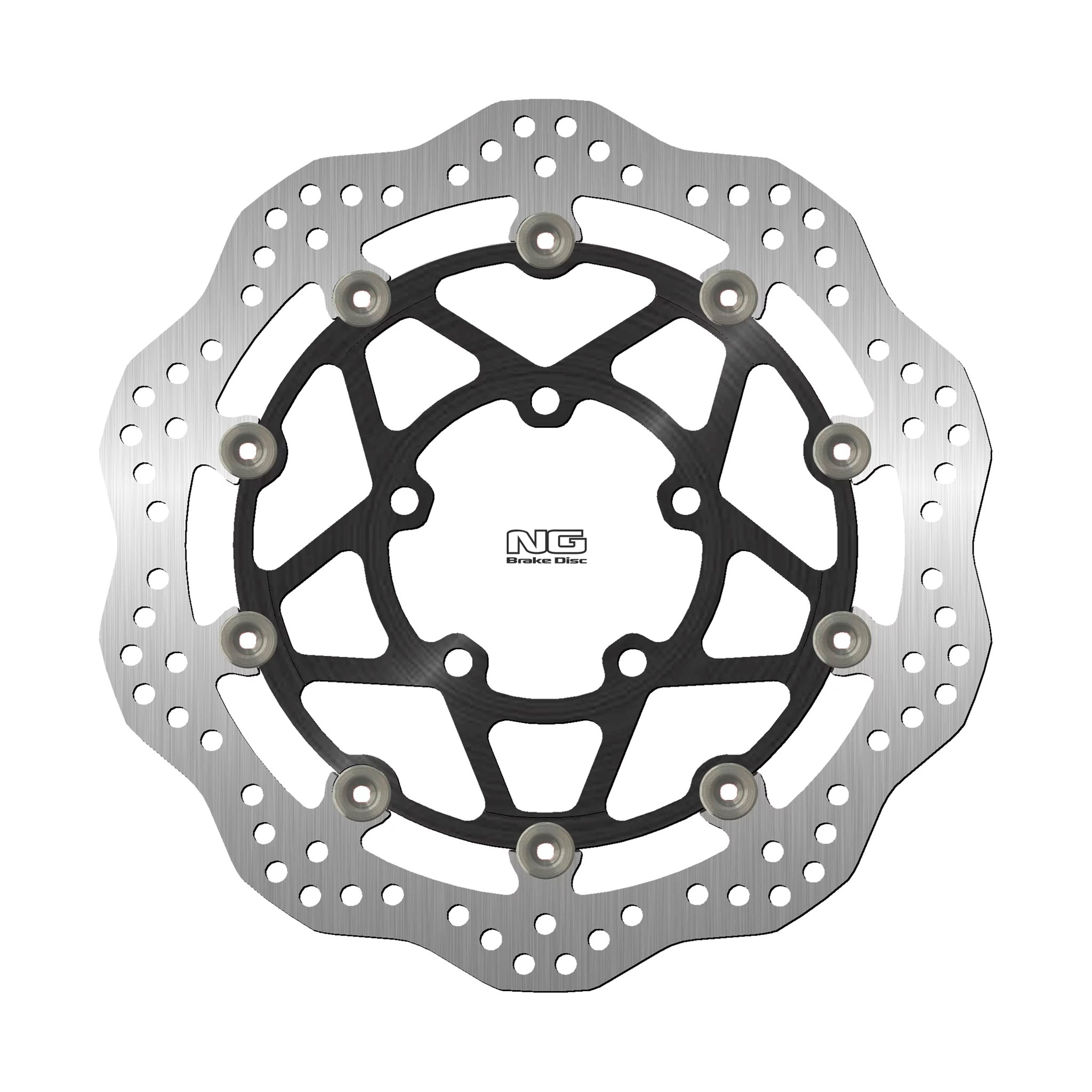 Disco freno anteriore flottante wave NG Brakes per TRIUMPH BONNEVILLE BOBBER 1200 2017-2020