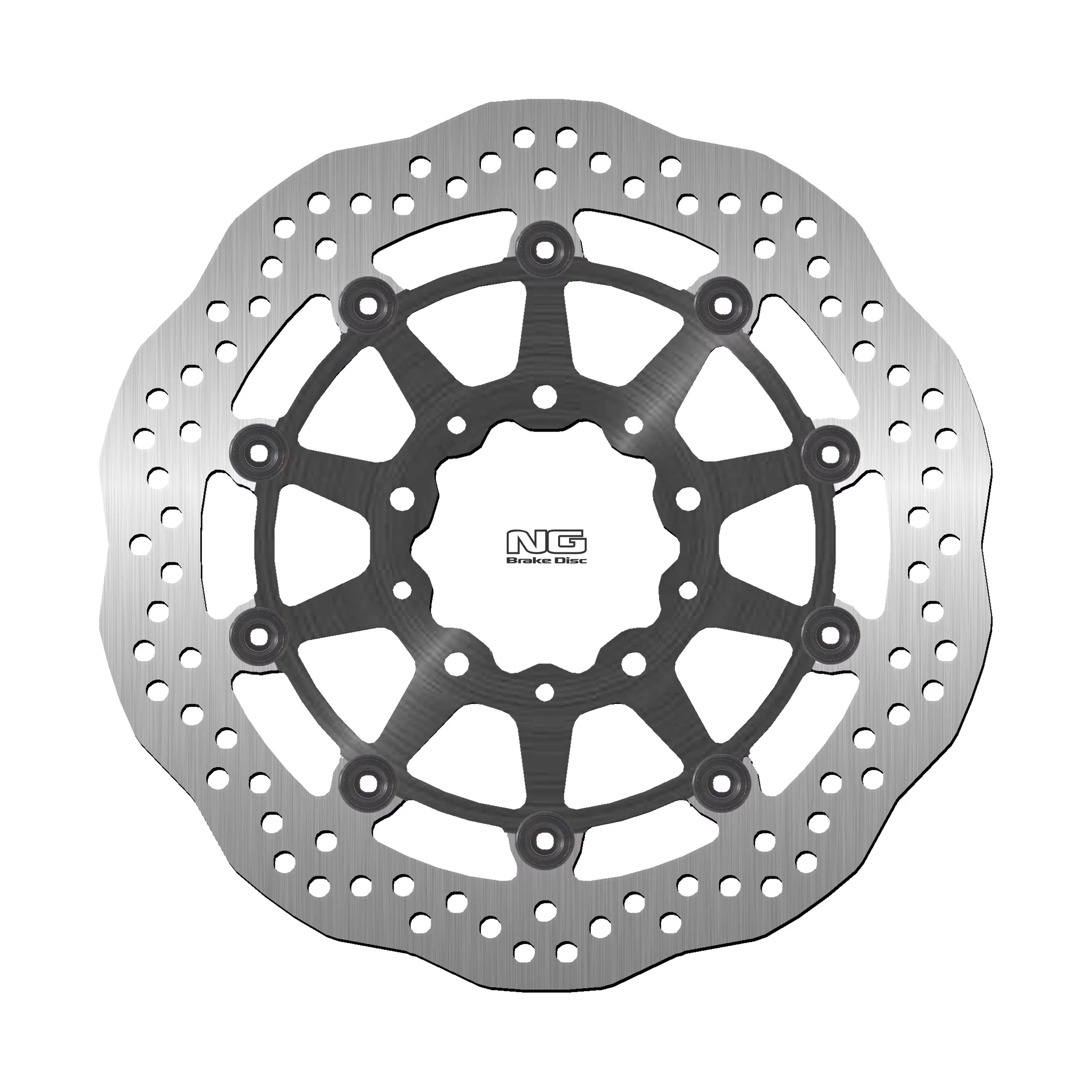 Disco freno anteriore flottante wave NG Brakes per KAWASAKI ER6 F 2005-2016