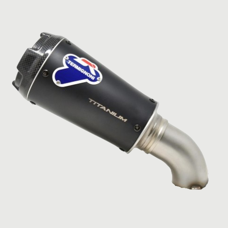 Scarico Completo Termignoni Racing in Acciaio Inox con Terminale GP2R Nero in Titanio per HONDA CB 650 2018-2024