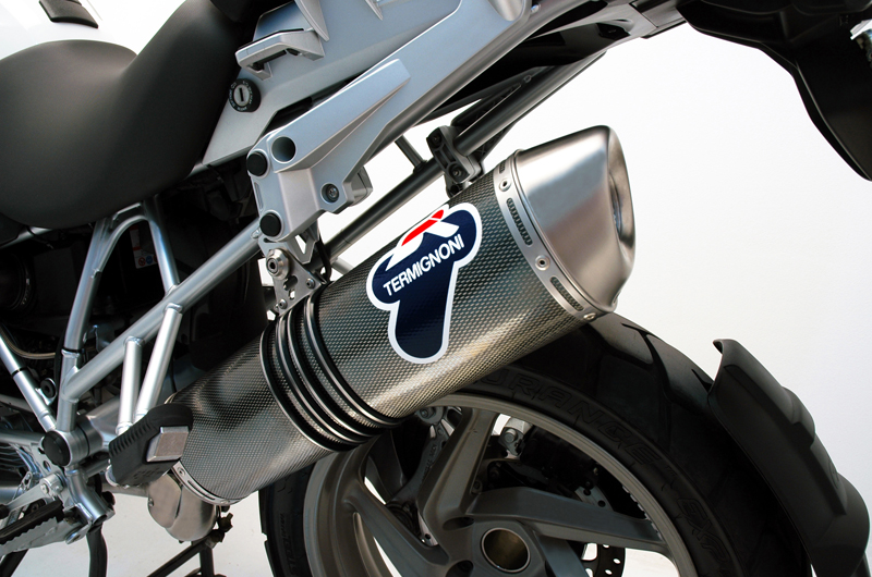 Silenziatore Termingnoni Ovale Omologato in Acciaio Inox  per BMW R 1200 GS 2010-2012