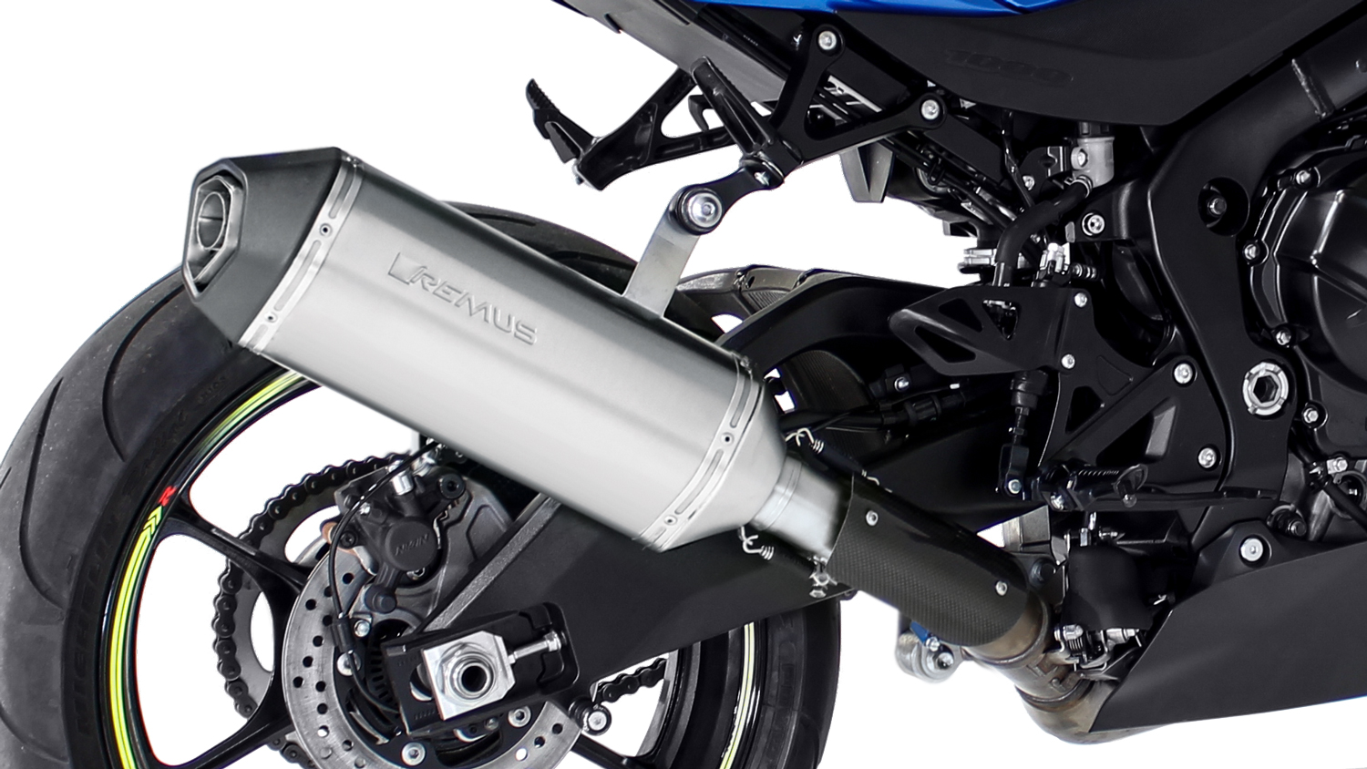 Silenziatore Remus Okami titanio omologato per SUZUKI GSX-R 1000 2017-2022