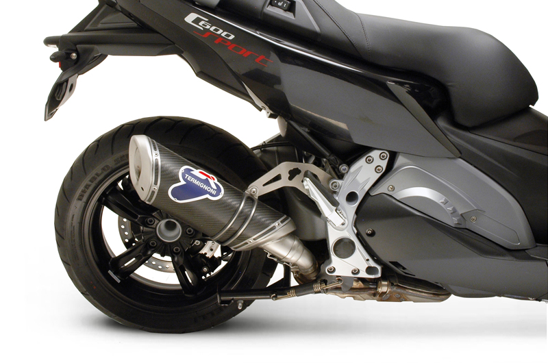 Silenziatore Termingnoni Relevance Omologato in Carbonio per BMW C 600 SPORT 2012-2015