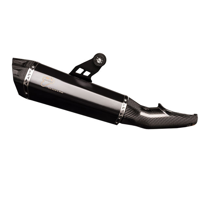 Silenziatore Termingnoni "SCREAM ADV" Omologato in Acciaio Inox nero per BMW R 1200 GS 2017-2018