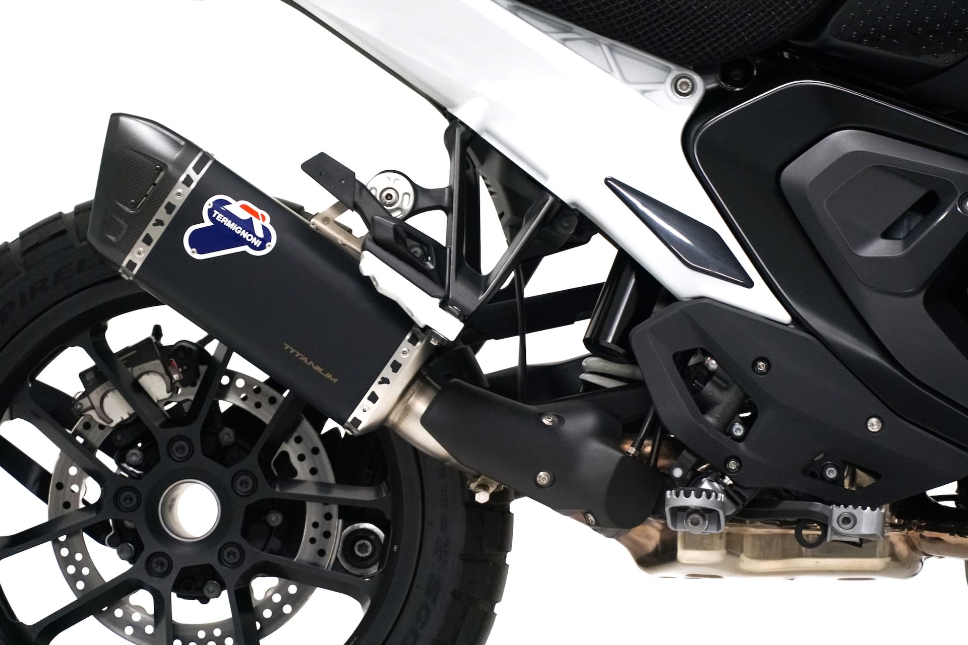 Silenziatore Termignoni Omologato in Titanio Nero per BMW R 1300 GS 2023-2025