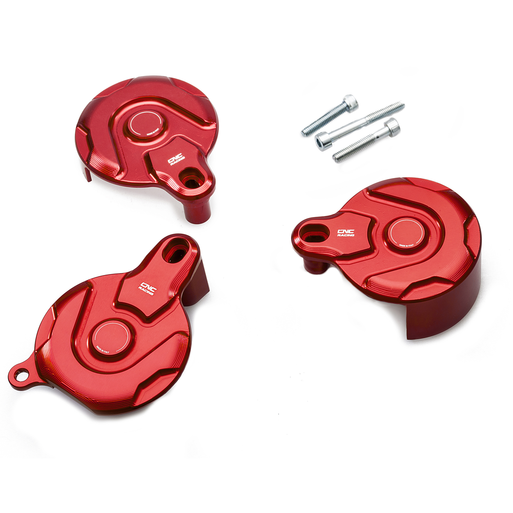Kit cover pulegge CNC Racing per DUCATI MONSTER 696 2008-2014