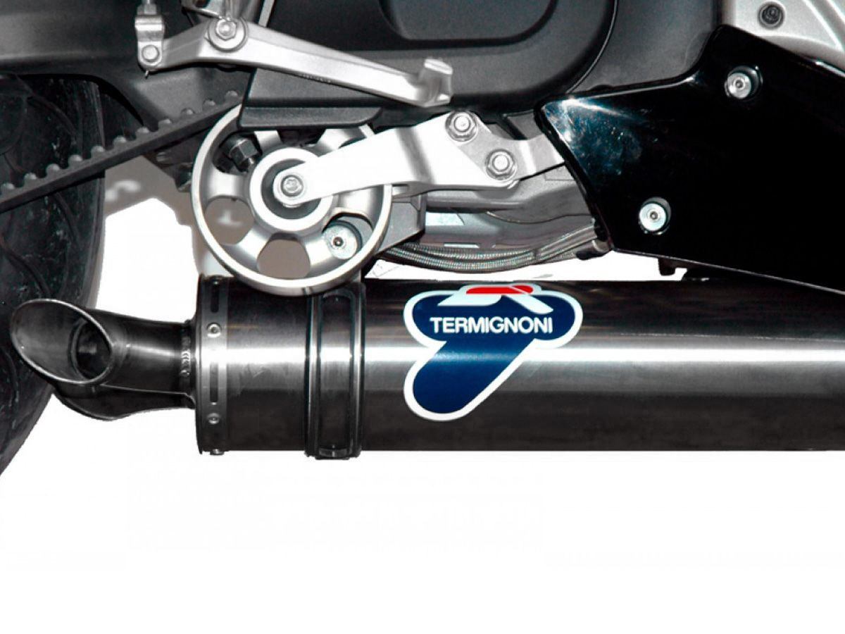 Silenziatore Termignoni Omologato in Titanio con Raccordo Catalizzato per BUELL XB 9 SX 2008-2011