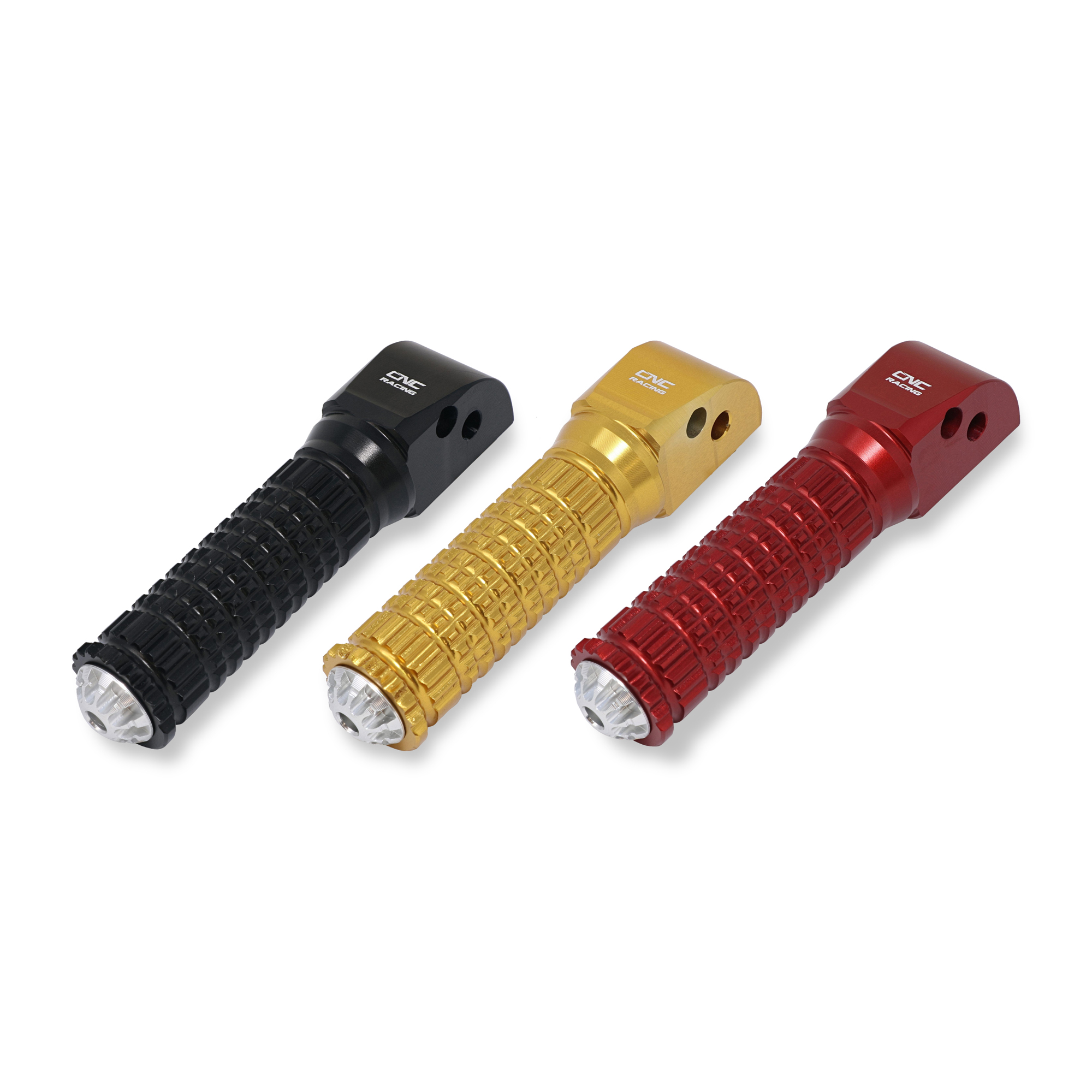 Poggiapiedi pedane passeggero originali CNC Racing per DUCATI HYPERMOTARD 796 2009-2012
