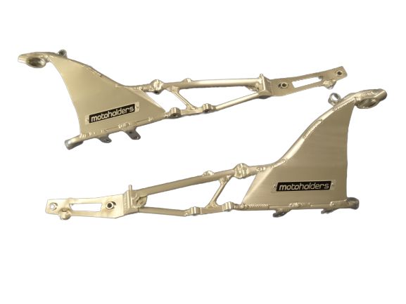 Telaietto posteriore racing Motoholders con attacco pedane per montaggio scarico per DUCATI PANIGALE V4 2018-2024