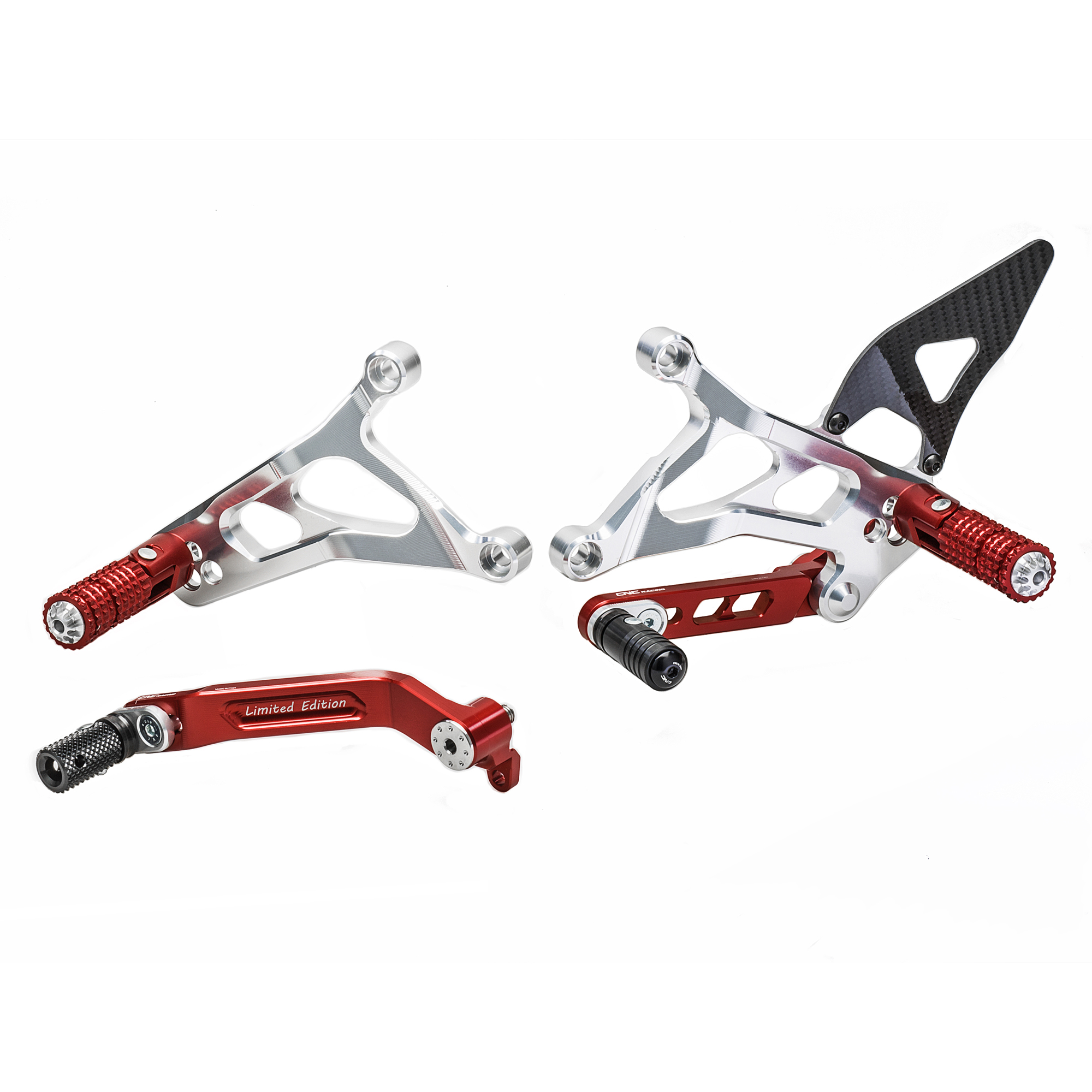 Pedane regolabili CNC Racing limited edition per MV AGUSTA F3 675 2017-2020