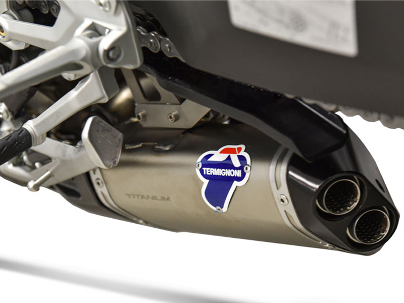 Scarico Completo Termignoni Racing in Acciaio Inox con Terminale in Titanio per DUCATI STREETFIGHTER V4/S 2020-2024
