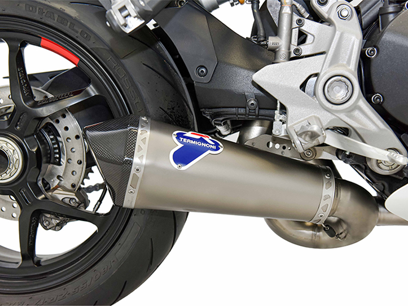 Silenziatore Termingnoni "SCREAM" Racing in Titanio per DUCATI SUPERSPORT 950 2021-2024