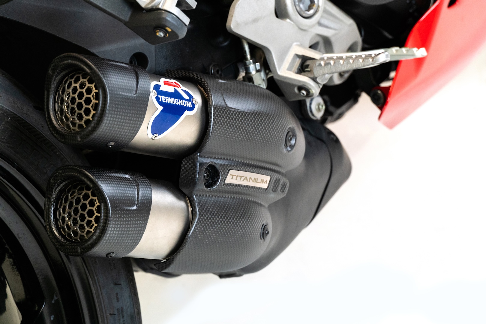 Silenziatore Termingnoni Omologato in Titanio per DUCATI SUPERSPORT 950 2021-2024