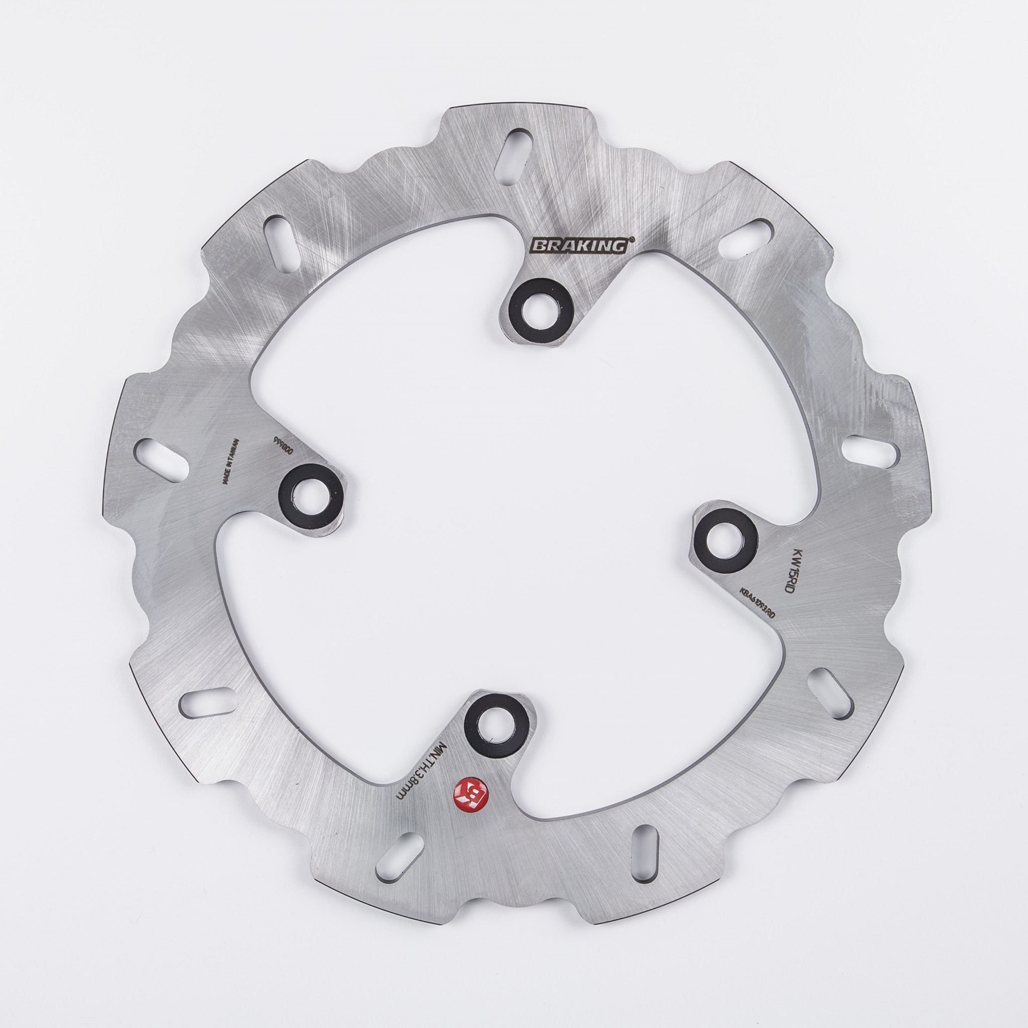 Disco freno posteriore Braking W-FIX per  KAWASAKI GPX 750 R 1986-1990