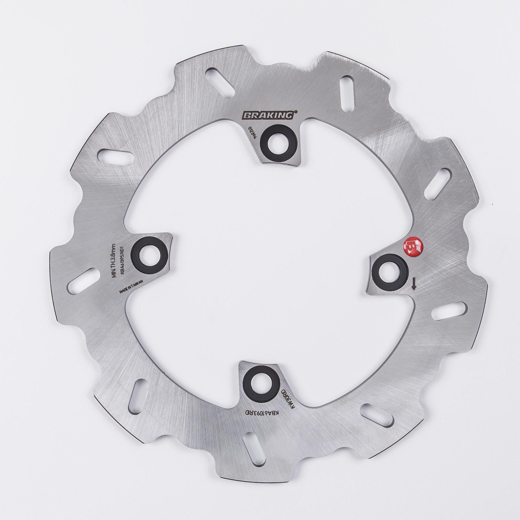 Disco freno posteriore Braking W-FIX per KAWASAKI ER6 F 2006-2013