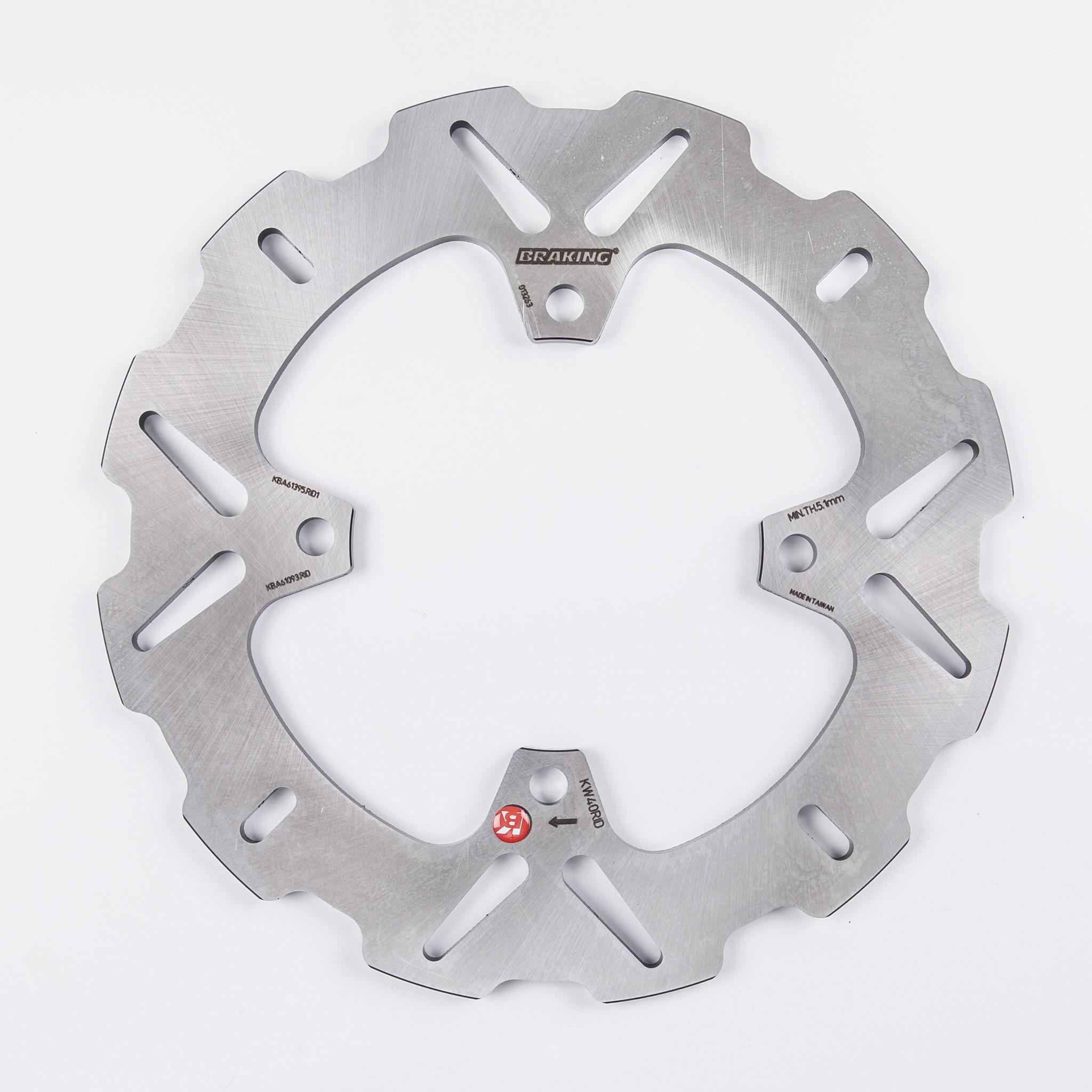 Disco freno posteriore Braking W-FIX per KAWASAKI NINJA 1000 SX 2020-2024